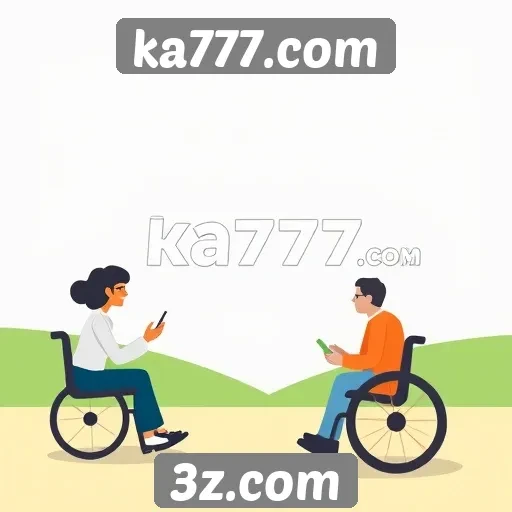 Acessibilidade e design do site ka777.com